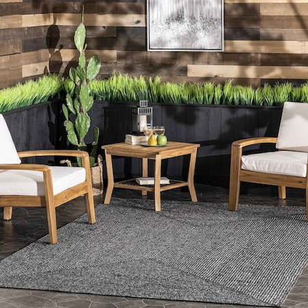 Nuloom Wynn Braided Indoor/Outdoor Area Rug 10ft x 14ft HJFV01F-10014